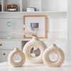 Rund Donut Vase, Set 3